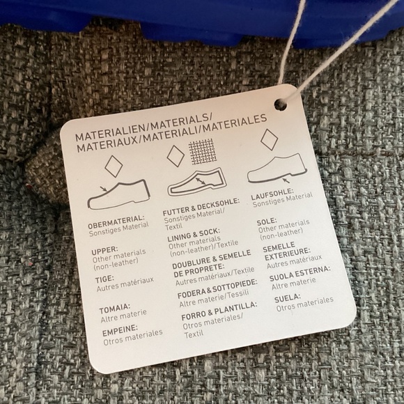 Birkenstock Kid's Mogami Birko-Flor Sandal in CMO Blue, size EU 34 - Picture 3 of 10